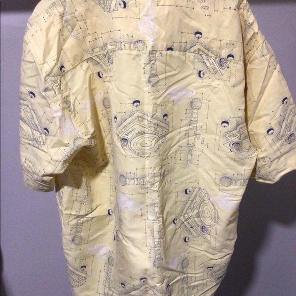 PNB Nation graphic short sleeve button down - Picture 2 of 3